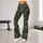 Olive Woodland Camo for Yoga, Pilates and Everyday Outdoor Style Leggings - 10