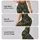 Olive Woodland Camo for Yoga, Pilates and Everyday Outdoor Style Leggings - 2