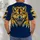 Fierce Golden Wolf Mascot for Outdoor Game Day and Casual Autumn Adventures for Fans All-over Print Unisex T-shirt - 6
