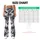 Gray And White Camouflage Style For Yoga, Pilates, Training And Everyday Activewear Leggings - 7
