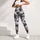 Gray And White Camouflage Style For Yoga, Pilates, Training And Everyday Activewear Leggings - 4