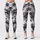 Gray And White Camouflage Style For Yoga, Pilates, Training And Everyday Activewear Leggings - 1