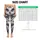 Gray And White Camouflage Style For Yoga, Pilates, Training And Everyday Activewear Leggings - 3