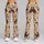 Cowboy Horse Rider Silhouettes for Western Yoga, Pilates and Casual Outings Leggings - 9