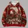Santa North Pole Cheer for Christmas Parties, Family Gatherings and Winter Celebrations All-over Print Hoodie (Lightweight) - 4