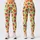 Pink Strawberry And Teal Leaf Motifs For Yoga, Pilates And Everyday Wear Leggings - 3