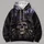 Gothic Skull Witch Hat and Moon for Halloween Night, Spooky Season Gift for Adults All-over Print Hoodie (Lightweight) - 4