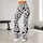 Cute Cartoon Cows And Black Holstein Spots For Yoga, Pilates, And Everyday Wear Leggings - 10