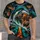 Teal Dolphin Football Tribute for Miami Game Day Fans and Coastal Sports Enthusiasts All-over Print Unisex T-shirt - 4
