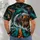Teal Dolphin Football Tribute for Miami Game Day Fans and Coastal Sports Enthusiasts All-over Print Unisex T-shirt - 6