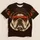 Bulldog Sunglasses and City Skyline for Classic Baseball Fans and Everyday Weekend Wear All-over Print Unisex T-shirt - 1