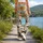 Cheerful Puppy Motifs for Yoga, Pilates, and Everyday Errands for Devoted Dog Lovers Leggings - 12