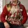 Santa Lantern and Gift Scene for Christmas Celebrations and Cozy Winter Gatherings All-over Print Hoodie (Lightweight) - 6