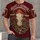 Bull Skull Desert Cactus Cowboy Western Style for Outdoor Travel and Everyday Wear All-over Print Unisex T-shirt - 4