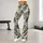 Sage Green Woodland Camo for Yoga, Pilates, and Everyday Activewear Leggings - 10