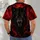 Fierce Black Wolf With Crimson Haze For Bold Everyday Style And Night Out Wear All-over Print Unisex T-shirt - 6