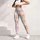 Pastel Plaid Checks for Yoga, Pilates, and Everyday Spring Style Leggings - 5