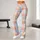 Pastel Plaid Checks for Yoga, Pilates, and Everyday Spring Style Leggings - 10