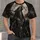 Howling Werewolf Beneath Full Moon for Halloween Nights and Everyday Gothic Style All-over Print Unisex T-shirt - 4