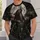 Howling Werewolf Beneath Full Moon for Halloween Nights and Everyday Gothic Style All-over Print Unisex T-shirt - 5