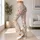 Terracotta And Turquoise Polka Dots For Yoga, Pilates, And Everyday Style Leggings - 11