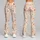 Terracotta And Turquoise Polka Dots For Yoga, Pilates, And Everyday Style Leggings - 9