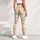 Terracotta And Turquoise Polka Dots For Yoga, Pilates, And Everyday Style Leggings - 5