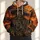 Haunted Scarecrow and Crows for Halloween Night and Autumn Farmhouse Gatherings All-over Print Hoodie (Lightweight) - 1