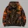 Haunted Scarecrow and Crows for Halloween Night and Autumn Farmhouse Gatherings All-over Print Hoodie (Lightweight) - 5