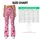 Pink Heart Motifs For Yoga, Pilates And Everyday Wear For Women Leggings - 7