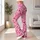 Pink Heart Motifs For Yoga, Pilates And Everyday Wear For Women Leggings - 12