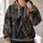 Grim Reaper And Orange Moon Halloween Scene For Haunted House Nights And Parties All-over Print Hoodie (Lightweight) - 2