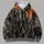 Grim Reaper And Orange Moon Halloween Scene For Haunted House Nights And Parties All-over Print Hoodie (Lightweight) - 4
