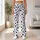 Dusty Blue Black Polka Dots for Yoga Pilates and Everyday Casual Style Leggings - 11