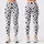 Dusty Blue Black Polka Dots for Yoga Pilates and Everyday Casual Style Leggings - 3