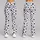 Dusty Blue Black Polka Dots for Yoga Pilates and Everyday Casual Style Leggings - 9