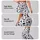 Dusty Blue Black Polka Dots for Yoga Pilates and Everyday Casual Style Leggings - 2