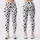 Dusty Blue Black Polka Dots for Yoga Pilates and Everyday Casual Style Leggings - 1