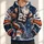 Santa Football Player Holiday Game Day Christmas Party Gift for Men and Winter Fans All-over Print Hoodie (Lightweight) - 1