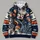 Santa Football Player Holiday Game Day Christmas Party Gift for Men and Winter Fans All-over Print Hoodie (Lightweight) - 4