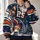 Santa Football Player Holiday Game Day Christmas Party Gift for Men and Winter Fans All-over Print Hoodie (Lightweight) - 2
