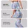 Pastel Blue Tartan Plaid for Yoga, Pilates, and Everyday Casual Wear Leggings - 2