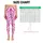 Magenta Zebra Stripes for Yoga, Pilates, and Bold Everyday Fitness Style for Women Leggings - 3