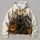 Black Cat, Moon And Jack-O’-Lanterns For Cozy Halloween Nights And Autumn Gatherings All-over Print Hoodie (Lightweight) - 4