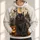 Black Cat, Moon And Jack-O’-Lanterns For Cozy Halloween Nights And Autumn Gatherings All-over Print Hoodie (Lightweight) - 1