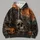 Skull Pumpkin Full Moon Halloween Scene for Eerie Autumn Nights and Haunted Gatherings All-over Print Hoodie (Lightweight) - 4
