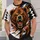 Roaring Bear Football Motif for Autumn Tailgating and Outdoor Game Day Adventures All-over Print Unisex T-shirt - 5