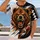 Roaring Bear Football Motif for Autumn Tailgating and Outdoor Game Day Adventures All-over Print Unisex T-shirt - 2