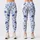 Blue Wildflower Hearts for Yoga, Pilates, and Everyday Activewear Leggings - 3