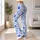 Blue Wildflower Hearts for Yoga, Pilates, and Everyday Activewear Leggings - 12